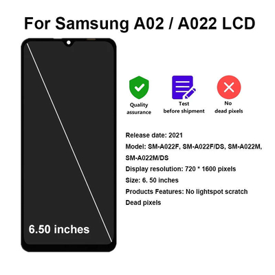 Mobile Lcd Screen For Galaxy A02 Display A022 SM-A022M LCD Touch Screen Lcd Display